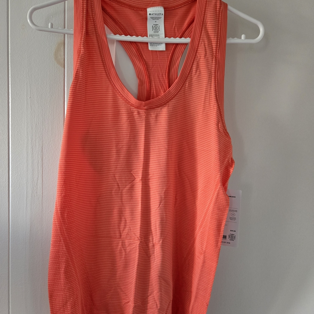 Athleta Vibrant Coral Women's Tank Top